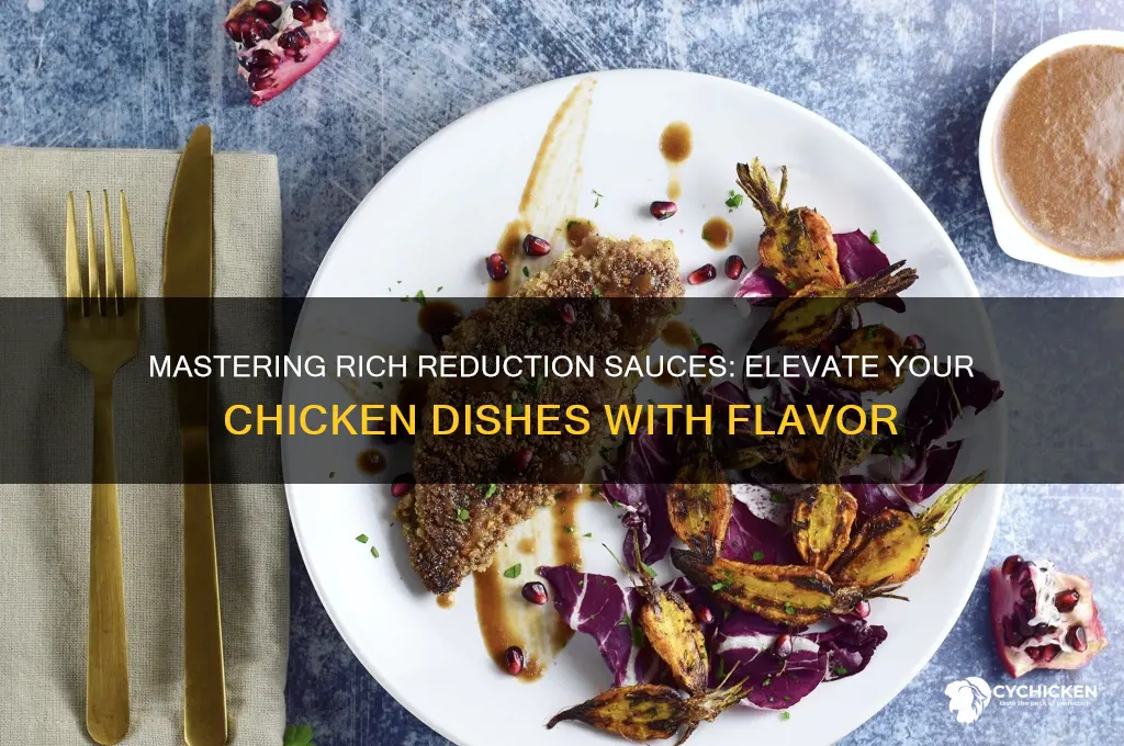 how to make a reduction sauce for chicken