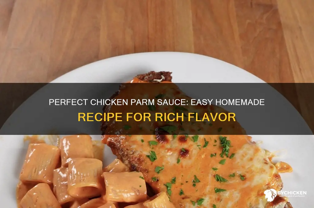how to make a sauce for chicken parm
