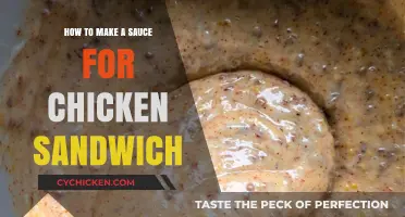 Perfect Chicken Sandwich Sauce: Easy Homemade Recipe for Delicious Flavor