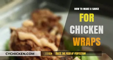 Easy Chicken Wrap Sauce Recipe: Quick, Flavorful, and Versatile
