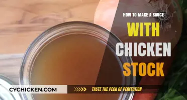 Crafting Flavorful Sauces: A Simple Guide Using Chicken Stock