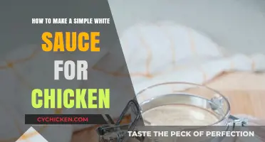 Easy Creamy White Sauce Recipe for Chicken Dishes in Minutes