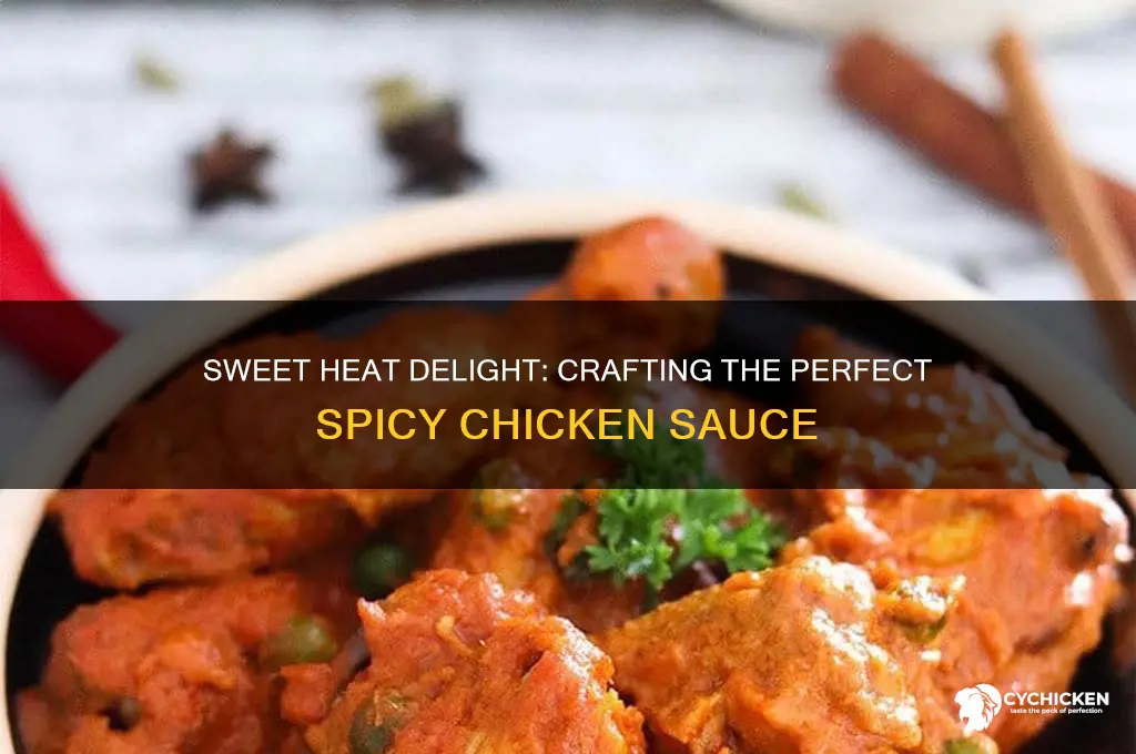 how to make a sweet and spicy sauce for chicken