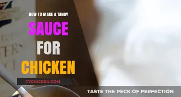 Tangy Chicken Sauce Recipe: Easy, Zesty, and Flavorful Homemade Delight