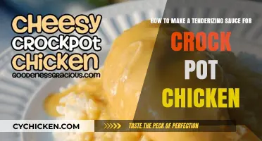Delicious Tenderizing Sauce for Crock Pot Chicken: A Simple Guide