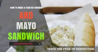 Perfectly Toasted Chicken Mayo Sandwich: Easy Recipe for a Quick Meal