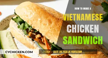 Master the Art of Making a Delicious Vietnamese Chicken Sandwich