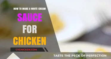 Creamy Perfection: Mastering White Sauce for Chicken Dishes