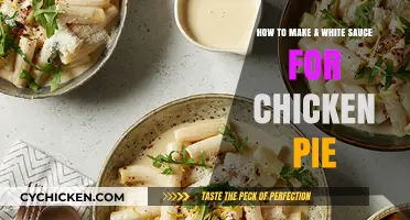 Creamy White Sauce Recipe: Perfect for Homemade Chicken Pie Delight