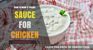 Creamy Yogurt Sauce Recipe: Elevate Your Chicken Dishes with Ease