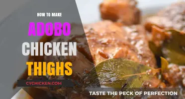 Perfect Filipino Adobo Chicken Thighs: Easy, Flavorful Recipe Guide