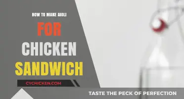 Perfect Homemade Aioli Recipe for Your Ultimate Chicken Sandwich