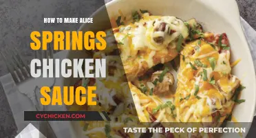 Mastering Alice Springs Chicken Sauce: Easy Homemade Recipe Guide