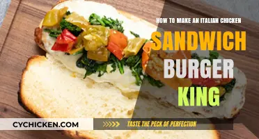 Crafting the Perfect Italian Chicken Sandwich Burger King Style