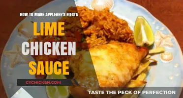 Recreate Applebee's Fiesta Lime Chicken Sauce at Home: Easy Recipe