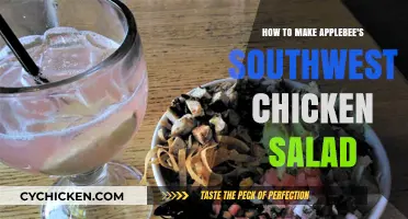 Applebee's Southwest Chicken Salad: A Fresh and Flavorful Recipe