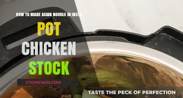 Instant Pot Chicken Stock: The Secret to Perfect Asian Noodles
