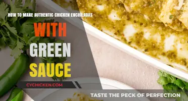 Authentic Chicken Enchiladas with Green Sauce: A Step-by-Step Guide