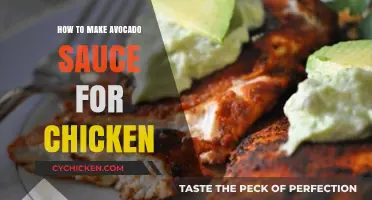 Creamy Avocado Sauce Recipe: Elevate Your Chicken Dishes with Ease
