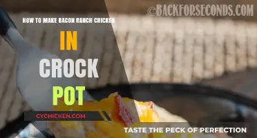 Delicious Bacon Ranch Chicken: A Simple Crock Pot Recipe