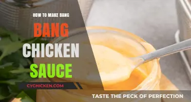 Easy Homemade Bang Bang Chicken Sauce Recipe: Creamy & Spicy Delight
