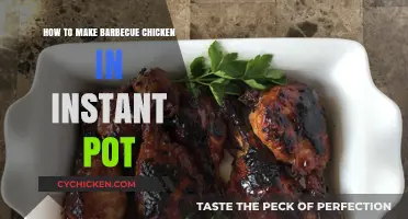 Instant Pot Barbecue Chicken: A Quick and Easy Recipe