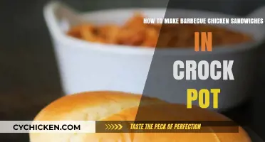Delicious Barbecue Chicken Sandwiches Made Easy in Your Crock Pot
