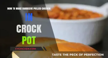 Slow-Cooked to Perfection: Barbecue Pulled Chicken in a Crock Pot