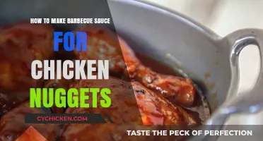 Perfect Homemade BBQ Sauce Recipe for Crispy Chicken Nuggets