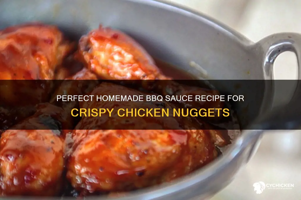 how to make barbecue sauce for chicken nuggets