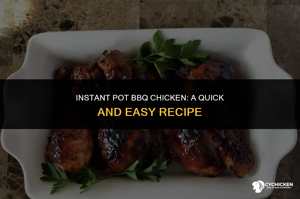 how to make barbeque chicken in instant pot