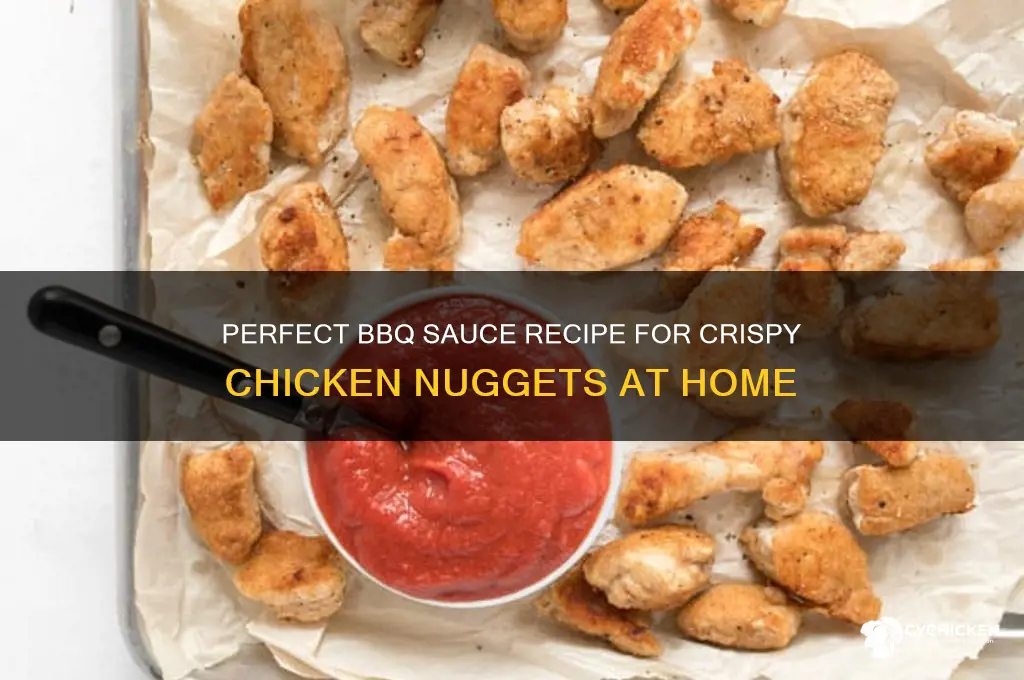 how to make barbeque sauce for chicken nuggets