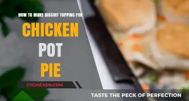 Savory Biscuit Topping: The Perfect Finish for Your Chicken Pot Pie