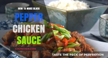 Easy Black Pepper Chicken Sauce Recipe: Spicy, Savory, and Quick to Make
