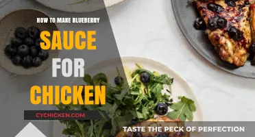 Sweet & Tangy Blueberry Sauce Recipe for Chicken Dishes