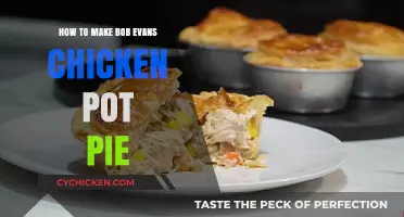 Savor the Comfort: Homemade Bob Evans Chicken Pot Pie Recipe