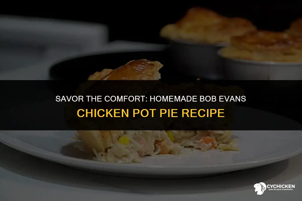 how to make bob evans chicken pot pie