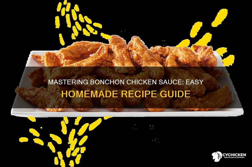 how to make bonchon chicken sauce