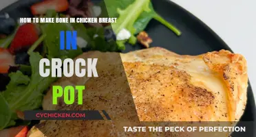 Slow-Cooked Perfection: Bone-In Chicken Breast in a Crock Pot