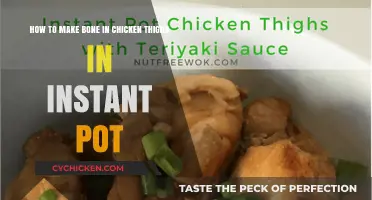 Instant Pot Bone-In Chicken Thighs: Juicy, Flavorful, and Effortless Recipe
