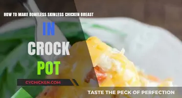 Effortless Crock Pot Boneless Skinless Chicken Breast Recipe