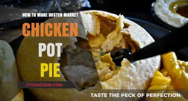 Savor the Comfort: Homemade Boston Market Chicken Pot Pie