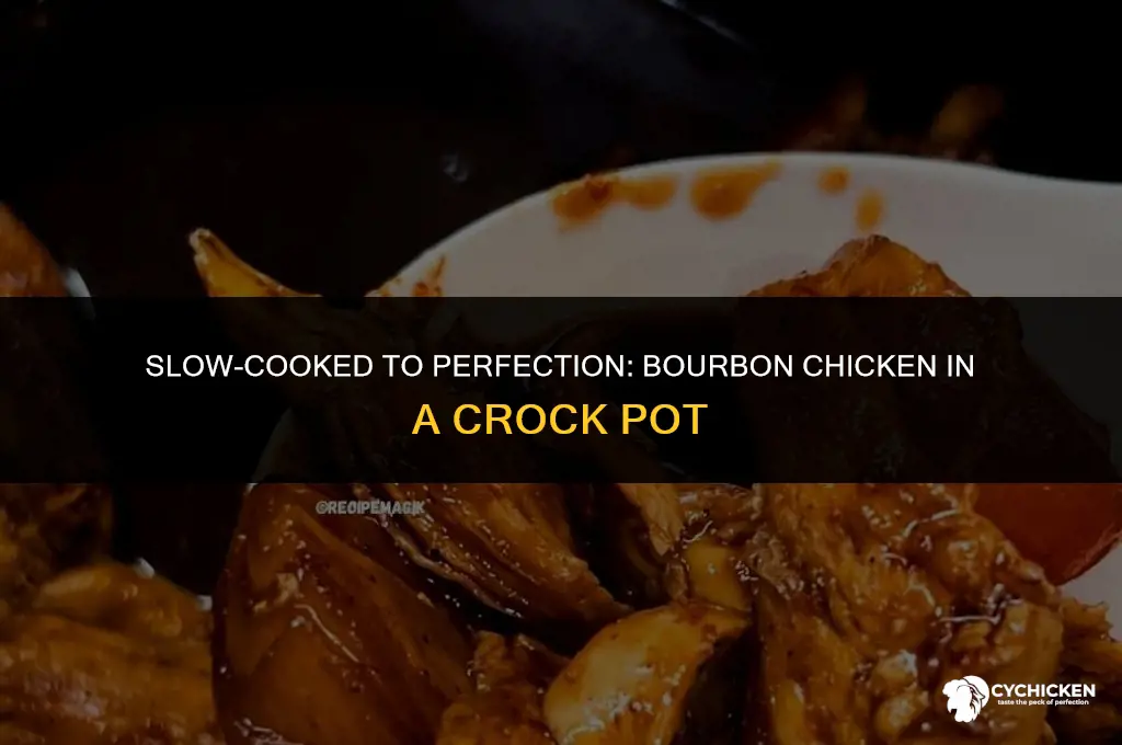 how to make bourbon chicken in a crock pot