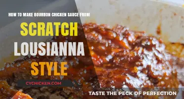 Louisiana-Style Bourbon Chicken Sauce: A Homemade Recipe Guide