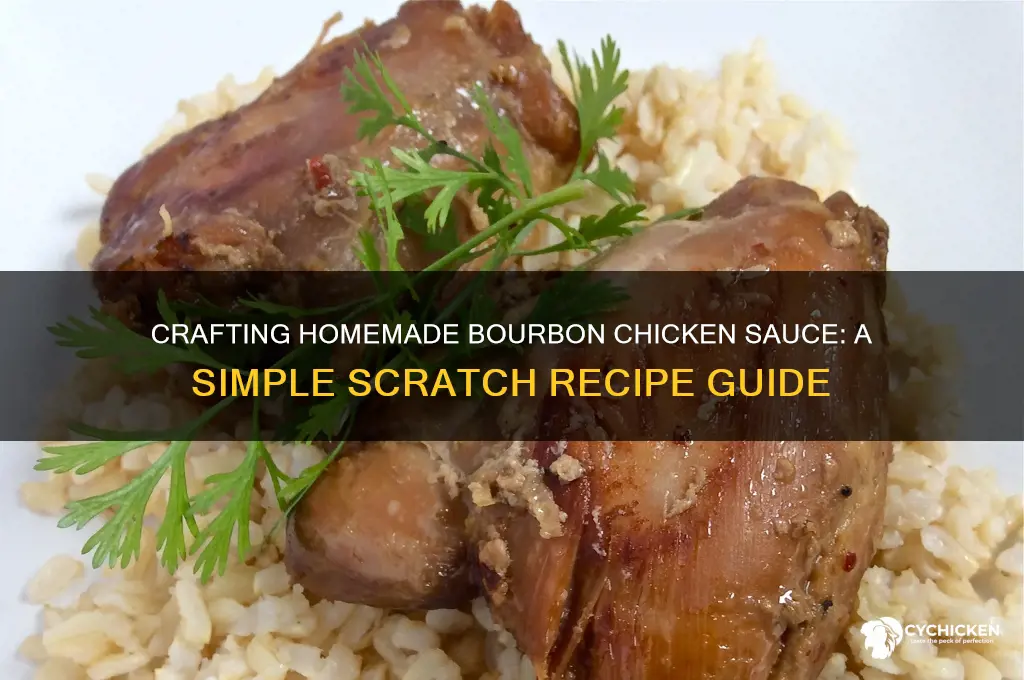 how to make bourbon chicken sauce from scratch