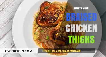 Perfectly Tender Braised Chicken Thighs: A Simple, Flavorful Recipe Guide