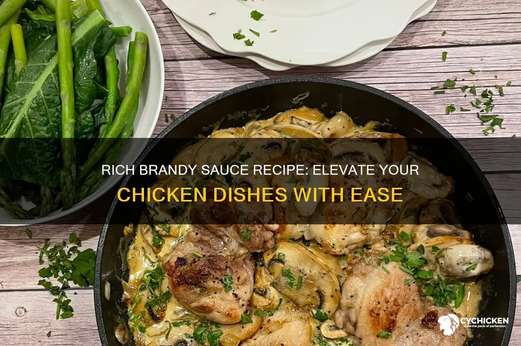 how to make brandy sauce for chicken