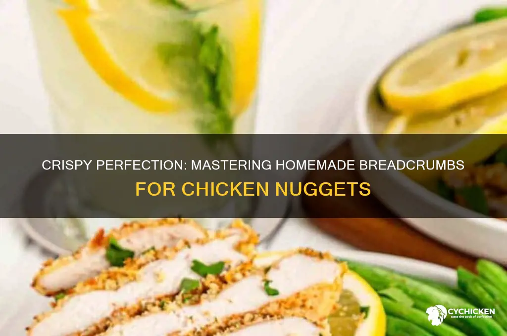 how to make breadcrumbs for chicken nuggets