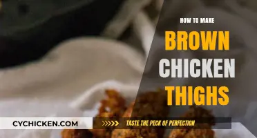 Perfectly Crispy Brown Chicken Thighs: Easy Recipe & Tips
