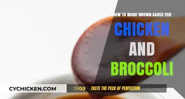 Easy Homemade Brown Sauce Recipe for Chicken and Broccoli